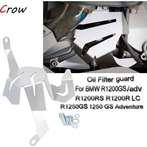 NEW Motorcycle Oil Filter Protection Cover For BMW R1200GS LC R1250GS R 1200 1250 GS Adventure ADV R1200RS R1200R LC R 1200 RS R
