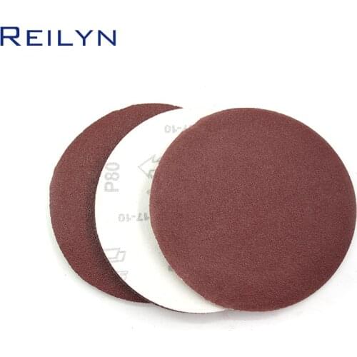 New Polished Sandpaper Tray 6 Inch 150mm Flocking Sandpaper Tray Brushed Back Paper Base Material Jade Metal Polishing