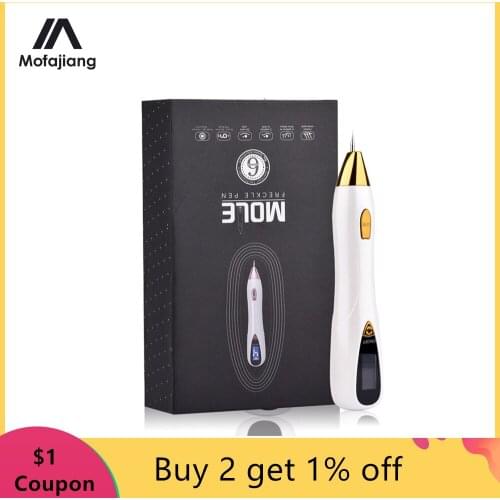 9 Levels Plasma Pen Skin Tag Mole Freckle Removal Wart Black Spot Cleaner Remove Wart Tag Tattoo Needle Laser Skin Care Tool
