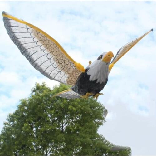 1Pcs Bird Repellent Hanging Eagle Scare Flying Bird Garden Yard Decoration Portable Flying Eagle Shaped Chase Birds Tools