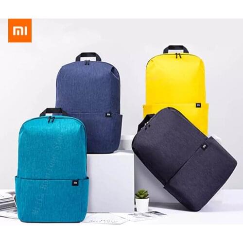 Original Xiaomi Mi Backpack 20L Big Capacity Men Women 15.6inch Laptop Bag Urban Leisure Back Pack Colorful Sports Chest Bag