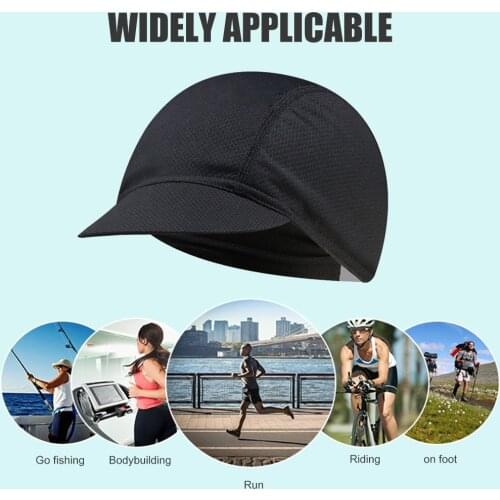 Mesh Solid Color Cap Sun Protection Summer Elastic Hat Outdoor Cycling Headwear for Outdoor Cycle Biking Entertainment