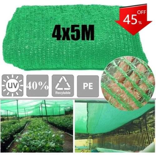 Anti-UV HDPE Green Sun Shading Net Outdoor Sunshade Net Garden Shelter Canopy Succulent Plant Gazebo Balcony Shade Netting Cloth