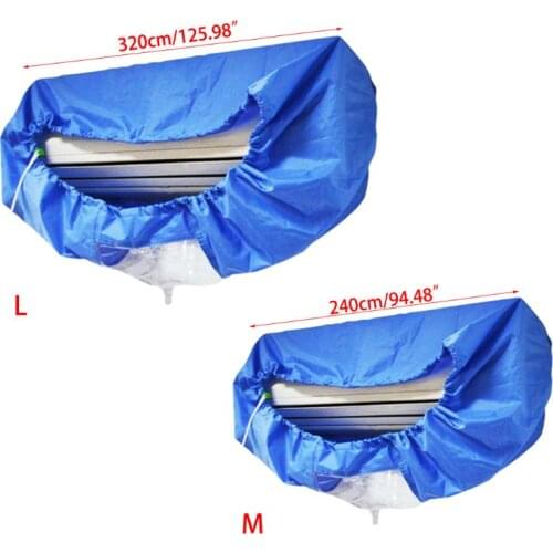 Blue Wall Mounted Air Conditioning Cleaning Bag Split Air Conditioner cleaning H58C