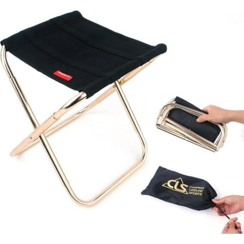 Folding Chair Camping Beach Outdoor Chairs Lightweight Picnic Fishing Aluminium Cloth Outdoor Portable Beach Chairs Furniture