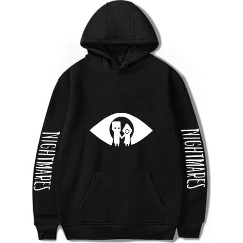 Game Little Nightmares Hoodies Sweatshirts Men/Women Casual Hip Hop Hoodie Streetwear Harajuku Cartoon Pullover Hooded Clothing