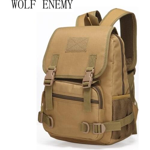 30L High Quality Nylon Bag Military Tactics Backpack Traveling Rucksack Bags Multi-function Waterproof Pack Molle Schoolbag