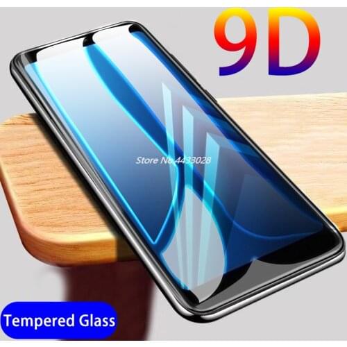 9D Full Glue Tempered Glass for Samsung Galaxy A6 Plus A8 2018 A 6 8 A6plus A8plus A82018 Screen Protector Protective Glass Film
