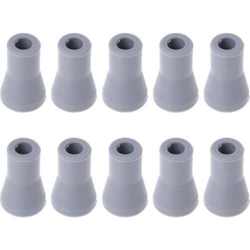 10 Pcs Dental Saliva Ejector Weak Suction Rubber Snap Tip Adapter Replacement