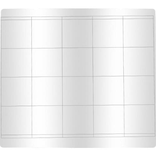 3D Printer Reprap i3 Mk3 Mk52 3D Printer Build Plate Heat Bed Sheet 10.2x9.5in