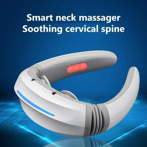 50% Hot Sale Electric Neck Shoulder Heating Massager Pain Relief Cervical Relaxation Tool