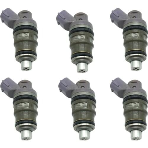 6pcs 23250-76010 23209-79045 23209-76010 Fuel Injector Nozzle For 1991-1997 Toyota Previa Estima 2.4L 2TZFE 2325076010