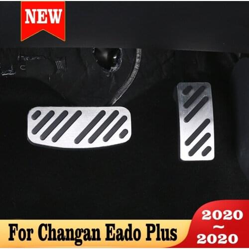 Car Pedals Accessories For Changan Eado Plus 2020 Accelerator Brake Fuel Pedals Pad Covers Accessories
