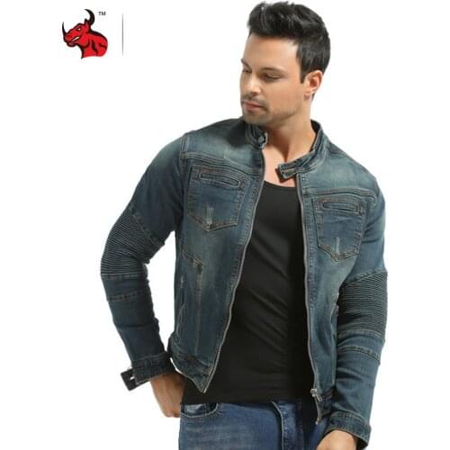 Denim Jacket Motorcycle Jacket Men Riding Jacket Jeans Chaqueta Motocross Jeans Moto Jaqueta Motociclista Protective Gear