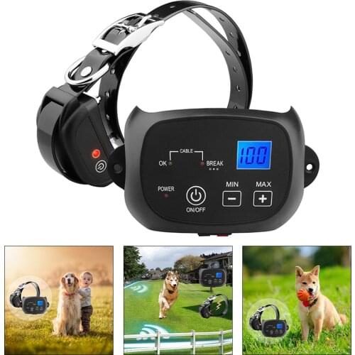 Electric Wireless Dog Fence Pet Containment System Shock Collars for One Dog