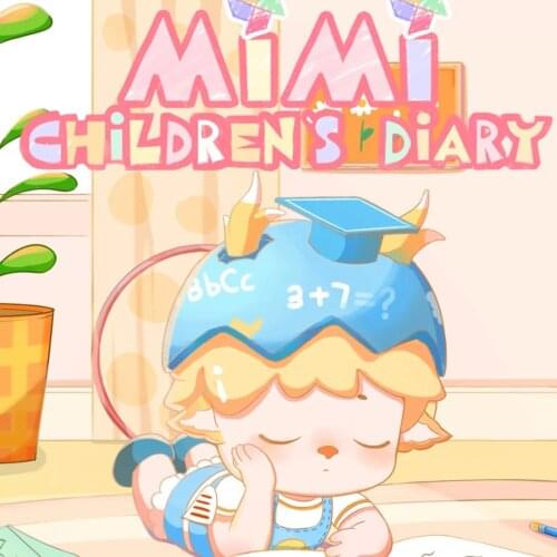 Blind Box MIMI Childrens Diary Serie Anime Guess Bag Surprise Box Original Action Figure Cartoon Model Gift Toys Collection