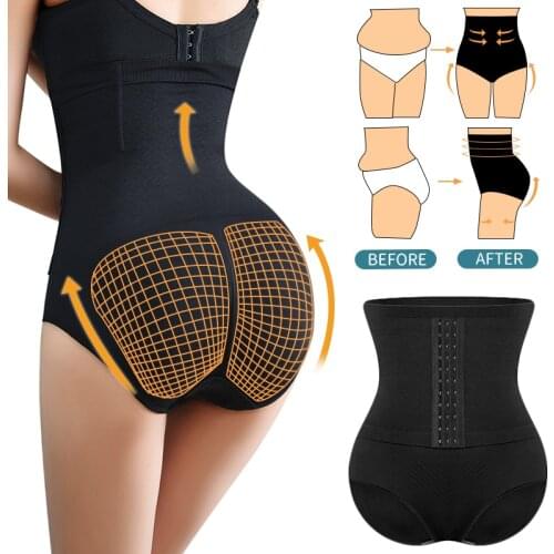 High Waist Shapewear Butt Lifter Waist Trainer Shaping Panties Hip Push Up Body Shapers Booty Enhancer Slimming Underwear Shorts