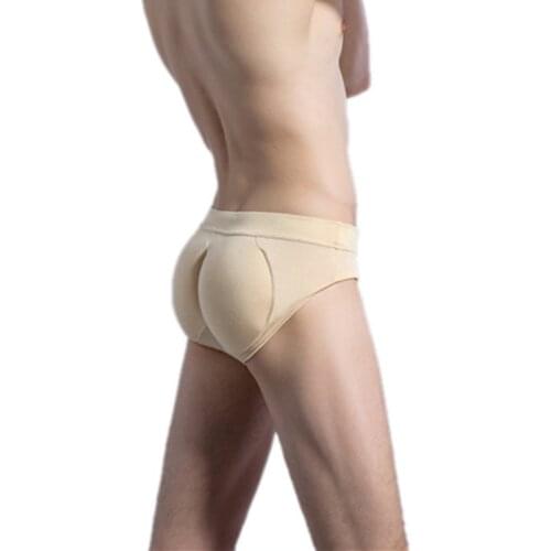 Cross Dresser Transgender Camel Toe Panty for Men Hip Up Padded Control Gaff Underwear Men Bodysuit Body Slimming Reducer