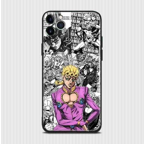 Giorno Giovanna Gold Experience jojo anime For iPhone se 6 6s 7 8 plus x xr xs 11 pro max soft silicone phone case cover shell