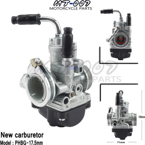 New carb carburettor for moped/pocket for carburetor PHBG 17.5mm 17.5 motorcycle