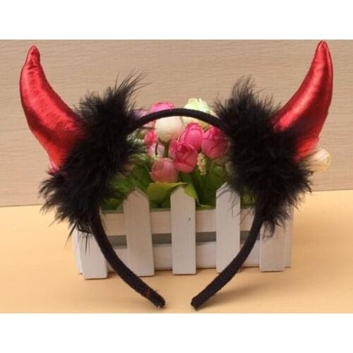 Lovely Mulitple Animals Ears Headband Kids Rabbit Ears Devil Deer Horn Performance Hairband Headwear Party Decor Christmas