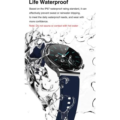 G51 Smart Watch Herzfrequenz- und Blutdrucküberwachung Astronaut Dial Sportuhr 1.28 Bildschirm Wasserdichte Smart Watch