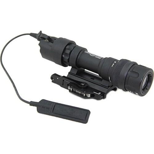 Tactical SF M952V LED Weapon Light Hunting Flashlight Dual 400 Lumens Output White Light With M93 QD Mount Marked Version Black