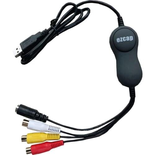 MAC & Windows Video audio capture device, EZCAP159 updated ezcap1568 for MAC 10.15.1 or above, snapshot key, edit software