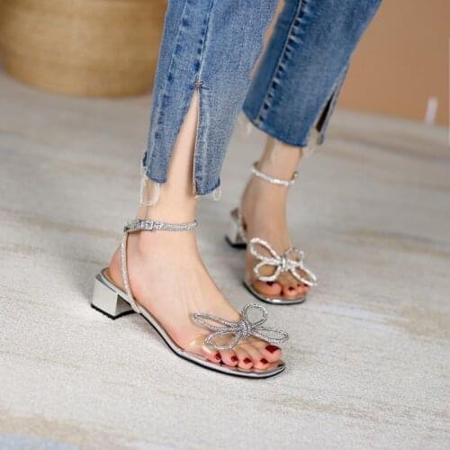 Sandalias Mujer 2021 Square Toe Heels Sandals Luxery Shoes Women Gladiator Sandals High Quality Wedding Party Woman Shoes Z002