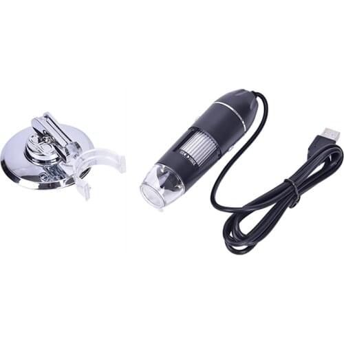 1pc 1000X 8 LED USB Powered Digital Microscope Endoscope Zoom Camera Magnifier High Quality