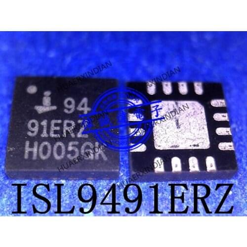 1Pieces New Original ISL9491ERZ-T 9491ERZ 94 91ERZ QFN16 In Stock Real Picture