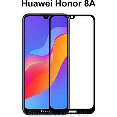 3D Full Cover Glass Phone Film For Tempered Glass Huawei Honor 8A 6.09 For Huawei Honor 8A JAT-LX1 Honor8A 8 A Screen Protector