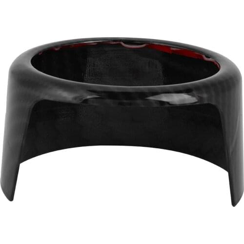 Car Decorative Front Grill Logo Ring Trim Frame Cover prevent surface scratches dust fit for Alfa Romeo Stelvio 2017-2018