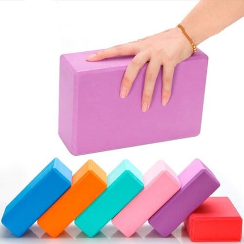 High density EVA Yoga brick thickening Yoga brick body building equipment Yoga Reduce weight Slimming