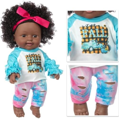 30cm Blue Suit New baby dolls silicone viny 12inch Reborn baby poupee boneca baby soft toy gift todder