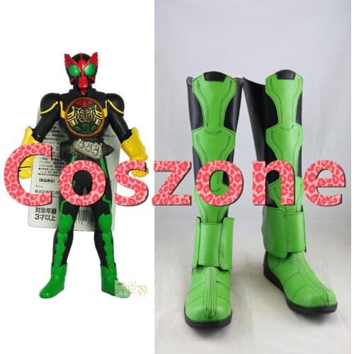 Masked Rider Kamen Rider OOO Tatoba Combo Cosplay Shoes Boots Halloween Cosplay Costume Accessory
