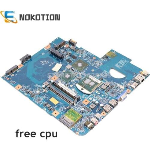 NOKOTION MBPMG01001 48.4GD01.01M MAIN BOARD for Acer aspire 5740 Laptop Motherboard HM55 DDR3 ATI GPU free cpu