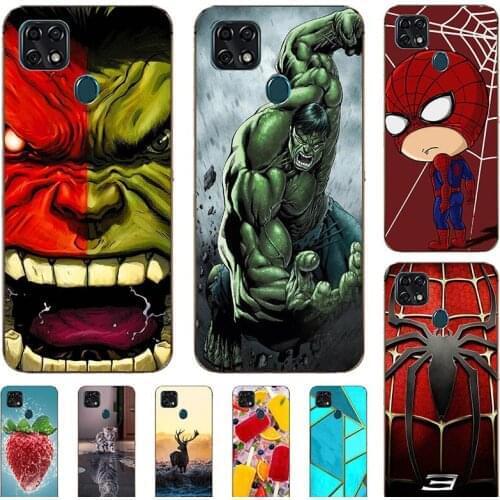 Soft Case For ZTE Blade 20 Smart V1050 Blade 10 Smart 6.49" V Smart Phone Cover Cartoon Fundas Super Hero Coque Bumper Cat Shell