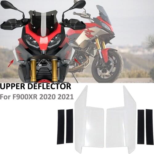 NEW Motorcycle For BMW F900XR 2020 2021 Side Windshield Windscreen Wind Deflector