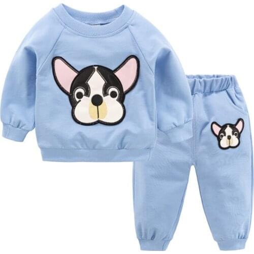 Clothing For Toddler Outfits 3T Baby Girl Clothes Cartoon Dogs Newborn T-shirts + Pants Infant Clothing Kids Bebes Jogging Suits