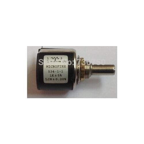 SWF potentiometer Microfire 534-1-1 1K 6mm shaft / Sunstar embroidery machine spare parts offered by Yiwu Prague store 736750