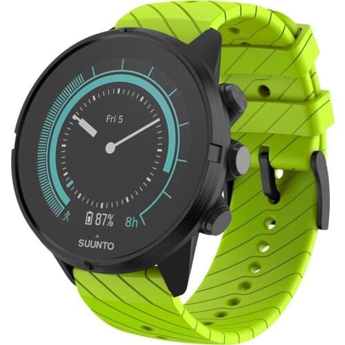 Silicone replacement Watch Strap Compatible for Suunto 9/9 Baro Copper Sports Wristband Sports Bracelet Smartwatch Band