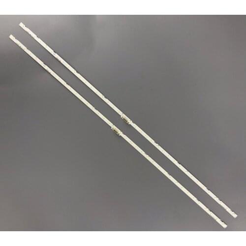 LED Backlight strip 38 leds for Samsung 49"TV AOT_49_NU7300_NU7100_2X38_3030C_d6t-2d1_19S2P rev.v4 UE49NU7140 UE49NU7100