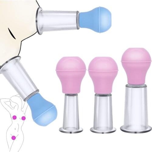 Breast Massage Clamps Pump Nipple Sucker Breast Enhancement Vacuum Pump SM Adult Game Sex Toys For Women Couples Breast Enlarger