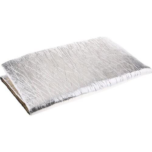 1 X Aluminum Noise Proof Insulation Mat Protector Mat For Cars