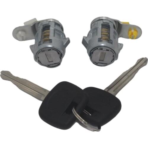2pcs Left Right Door Lock Cylinder Key Set for 88-97 Toyota 4Runner Pickup Hilux LN85 LN86 LN90 LN100 LN106 LN107 LN111