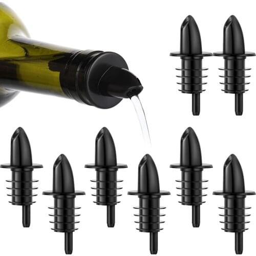 50Pcs Bottle Pourers Free Flow Liquor Bottle Pourers Perfect for Pubs, Clubs, Restaurants, Bars, Coffee Shops and Diners