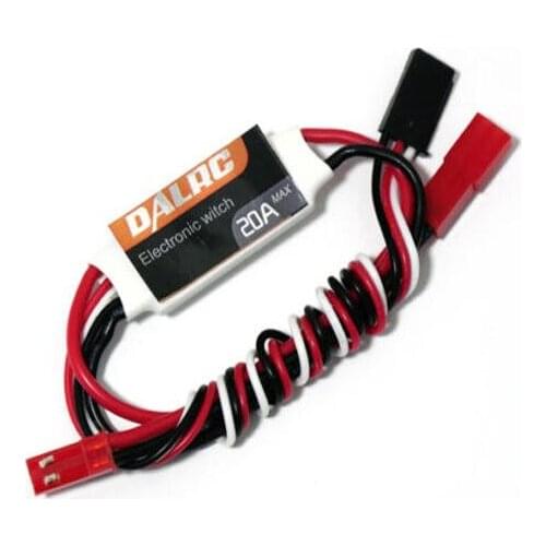DAL 20A Electronic Switch LED Light Switch PWM 3.7-28V for RC Models