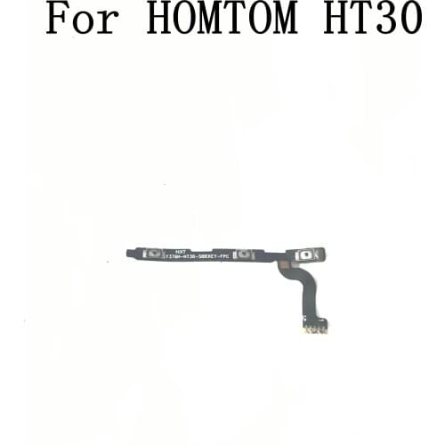 Homtom HT30 Used Power On Off Button+Volume Key Flex Cable FPC For HOMTOM HT30 Repair Fixing Part Replacement