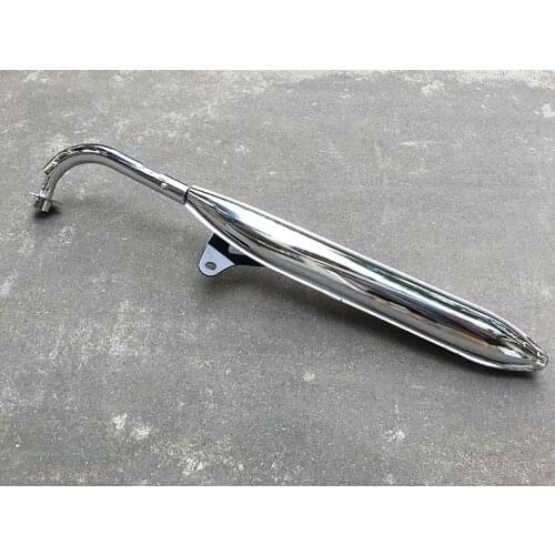 JH70 Old Pointed Exhaust Pipe Silencer Torpedo Exhaust Pipe Retro